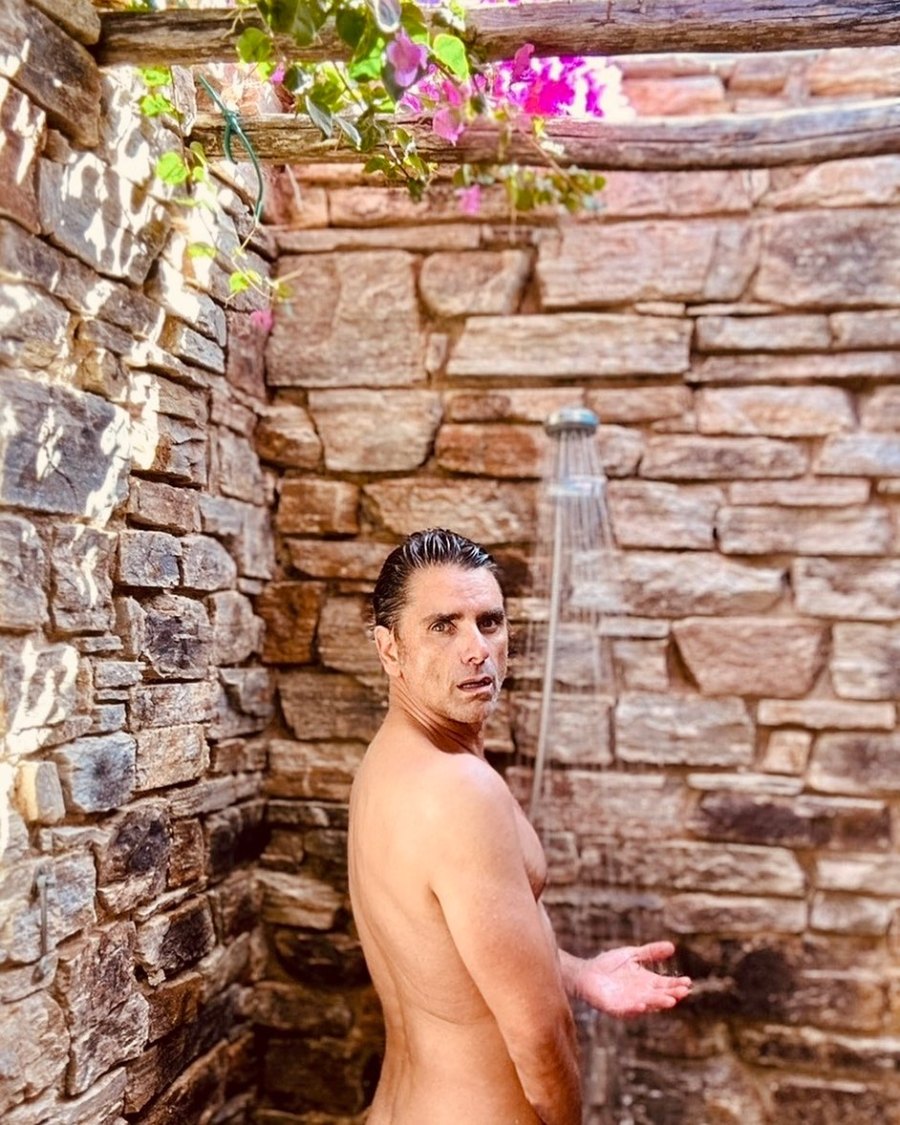 John Stamos Nude Shower Pic