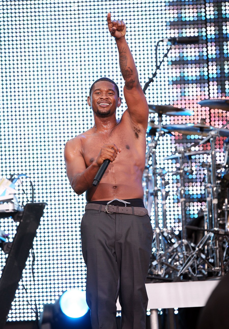 Usher’s Hottest Shirtless Moments