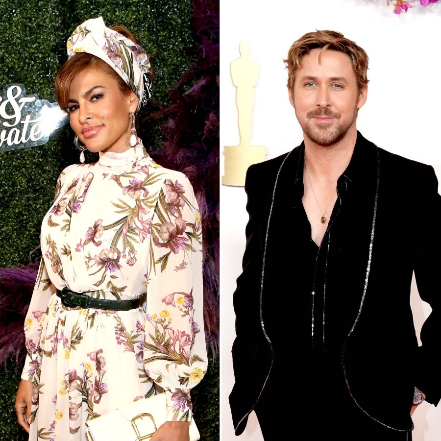 Eva Mendes Gives Her Man Ryan Gosling a Shout Out After Fashion Week Trip