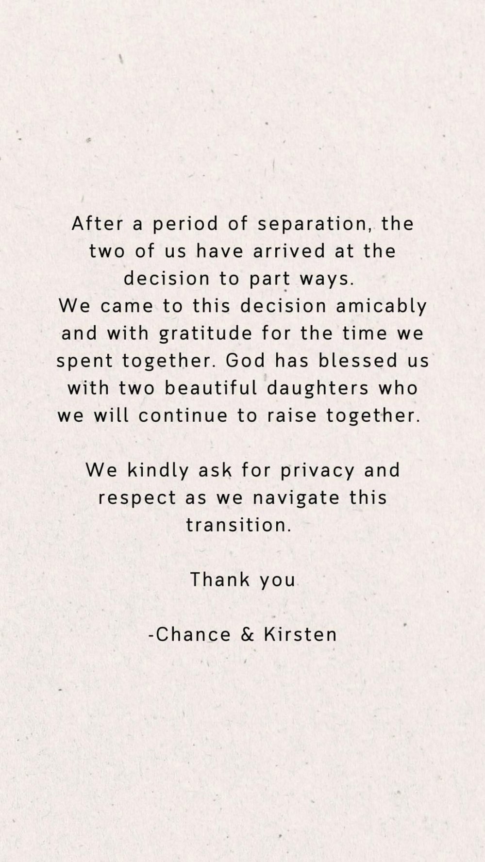 Chance de que o rapper e sua esposa Kirsten Corely estejam se divorciando após um período de separação 067