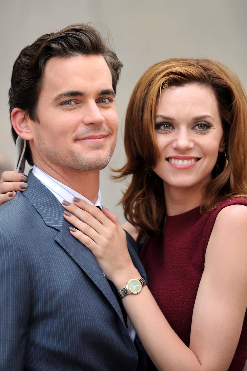 Matt Bomer and Hilarie Burton on the situation of 'White Collar' in 2011.