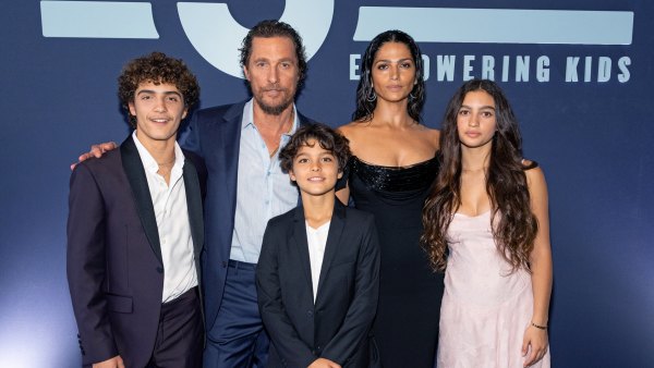Matthew McConaughey and Wife Camila Appear With Kids at Red Carpet Event