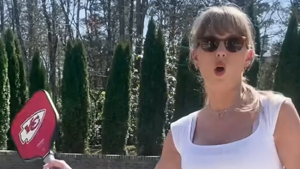 Taylor Swift Is in a Lavender Haze During Pickleball Game, Wearing Viral Pop Flex Active Skort
