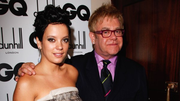 GQ Men Of The Year Awards - Inside, Show, Party, Lily Allen Elton John