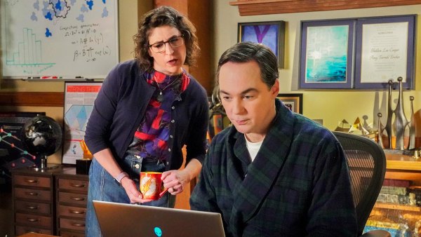 Jim Parsons and Mayim Bialik Reunite As Big Bang s Sheldon and Amy in Young Sheldon Finale Photos 785