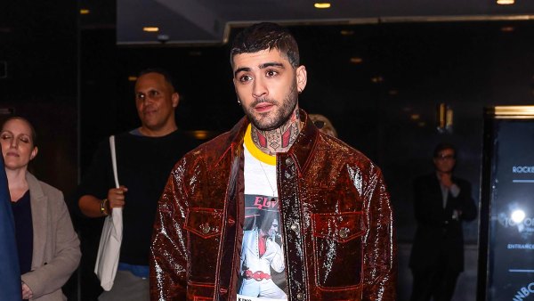 Zayn Malik Rocks Leather Jacket Ahead of Announcing 1st Live Show in 8 Years