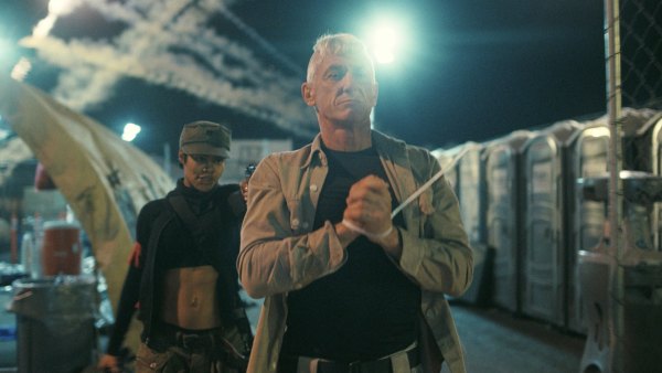 Teyana Taylor and Sean Penn in One Battle After Another