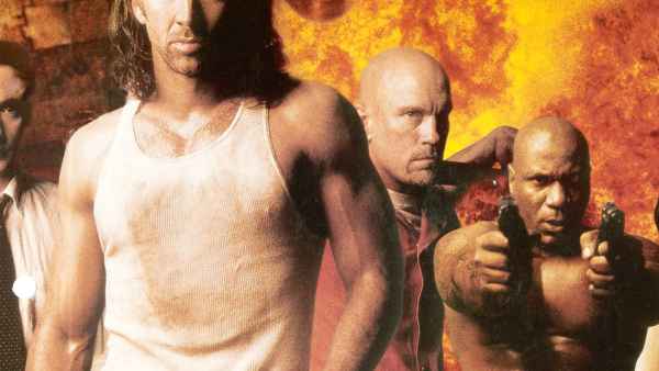 Nicolas Cage, John Malkovich and Ving Rhames in Con Air