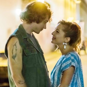 Josh Whitehouse and Jessica Rothe in Valley Girl
