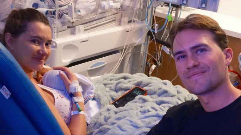 Influencer Madeleine White Gives Birth to Baby Juliette at 33 Weeks After Emergency C-Section