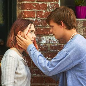 Saoirse Ronan, Lucas Hedges in Lady Bird