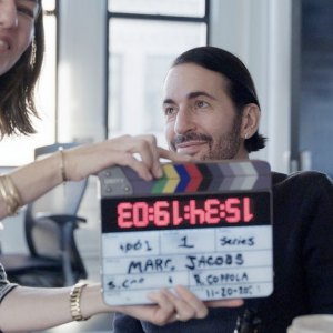 Director Sofia Coppola and Marc Jacobs in Marc by Sofia