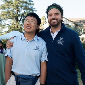 Aaron Chen, Jake Johnson in The Dink