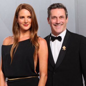 Celebrity Pregnancies 2026 Jon Hamm and Anna Osceola