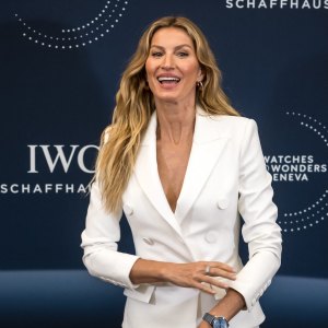 GettyImages-2144467977 Gisele Bundchen Shares Rare Photo of 1-Year-Old Son as They Exercise
