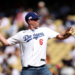 Rob Reiners Kids Throw First Pitch at Los Angeles Dodgers Game in Rare Public Outing