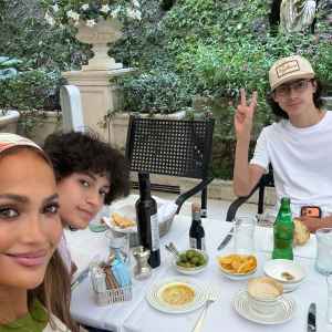 Jennifer Lopez Shares Rare Photos of Twins on Family Road Trip Before They 'Head Off to College'