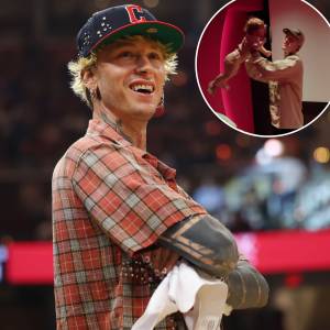 MGK and Megan Fox Daughter Saga Makes Rare Appearance in Adorable Video With Dad