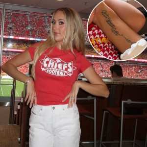 Brittany Mahomes Shows Off Tattoo Featuring Her Kids' Names