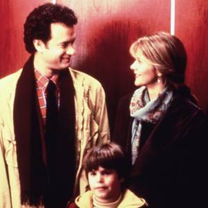 Tom Hanks, Ross Malinger and Meg Ryan in Sleepless in Seattle