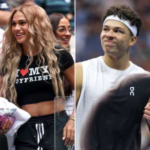 Trinity Rodman Supports Ben Shelton With Adorable ‘I Love My Boyfriend’ Shirt at US Open