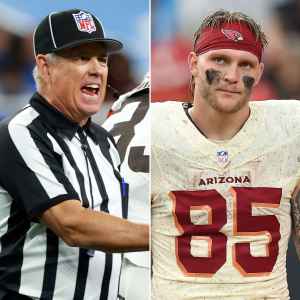 NFL Referee Faces Heat After Cameras Catch Profanity-Laced Tirade at Cardinals Trey McBride