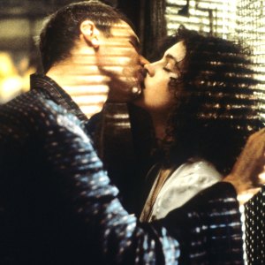 Harrison Ford and Sean Young in Blade Runner