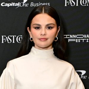 NEW YORK, NEW YORK - SEPTEMBER 17: Selena Gomez, Founder of the Rare Impact Fund, Rare Beauty attends Fast Company Innovation Festival 2026 at Convene on September 17, 2026 in New York City. (Photo by Eugene Gologursky/Getty Images for Fast Company)