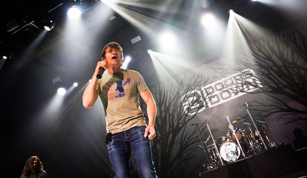 Singer Brad Arnold of the band 3 Doors Down.