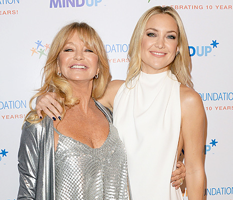 Goldie Hawn and Kate Hudson