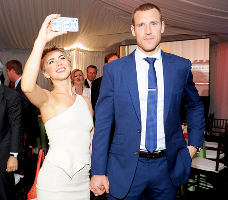 Julianne Hough and Brooks Laich at Gala