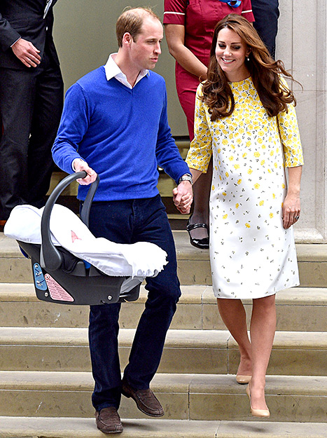 Prince William and Kate Middleton - Lindo Wing