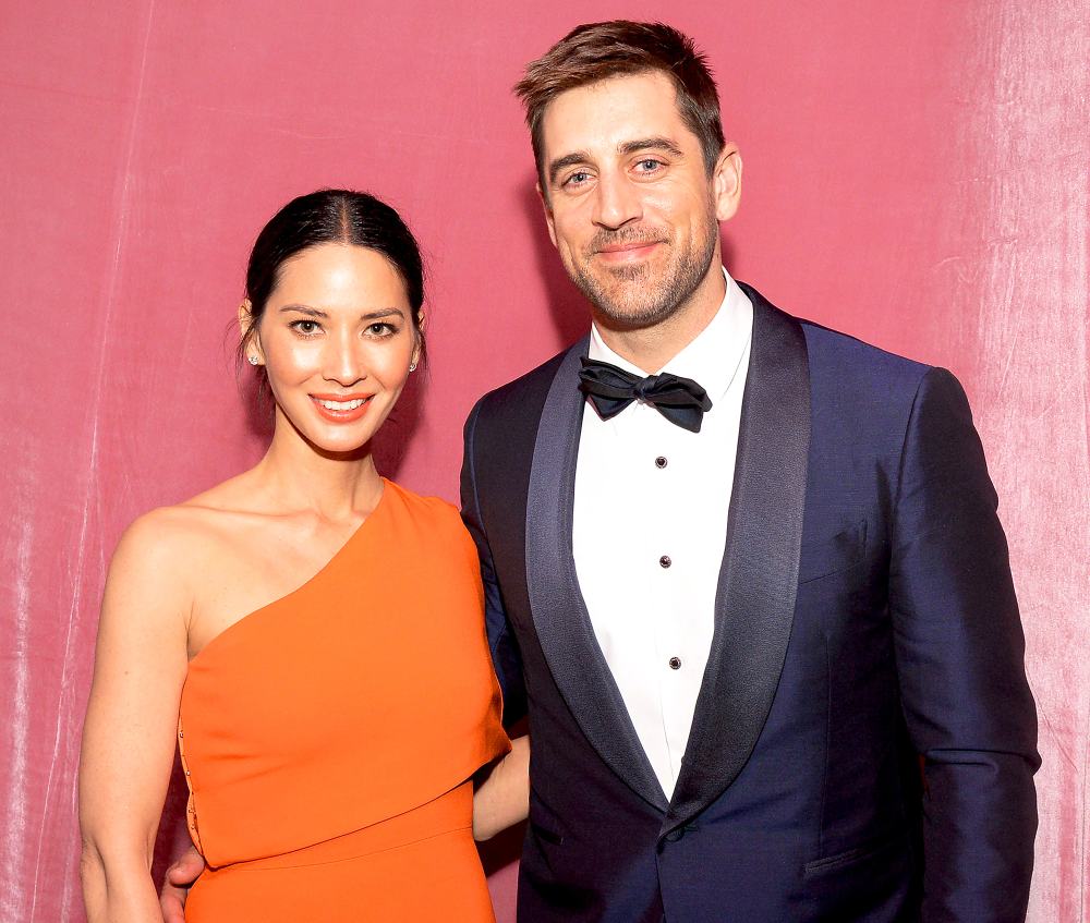 Olivia Munn and Aaron Rodgers