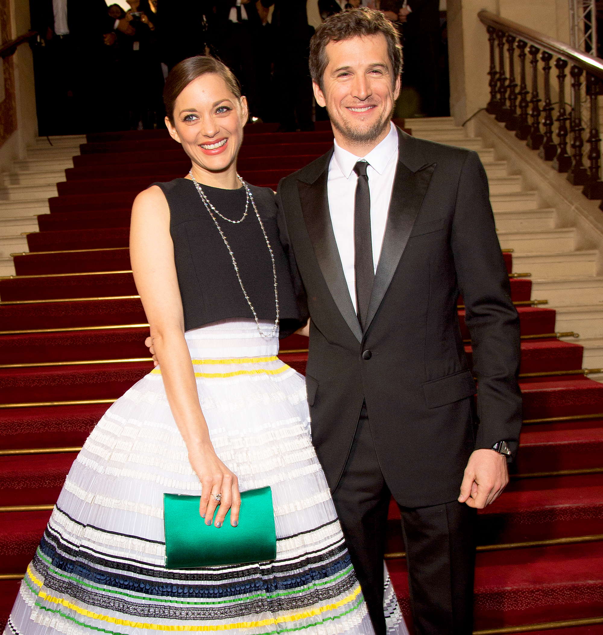 Guillaume Canet with Girlfriend  