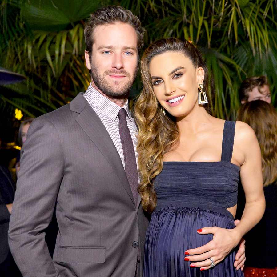 Armie Hammer and Elizabeth Chambers