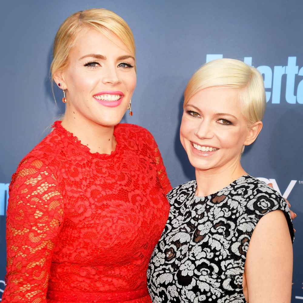 Busy Phillips and Michelle Williams