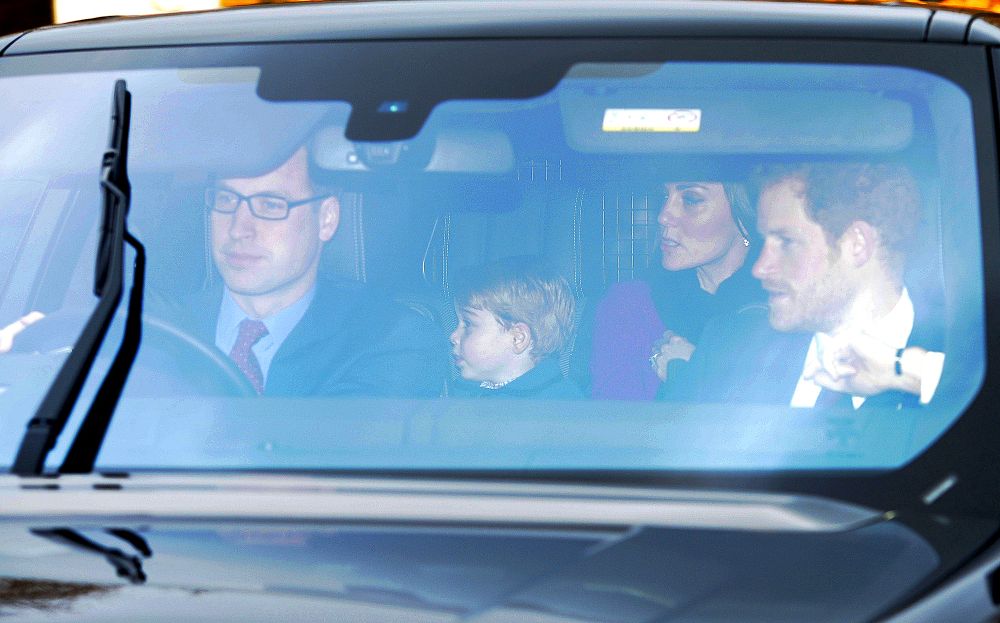 Prince William, Prince George, Kate Middleton and Prince Harry