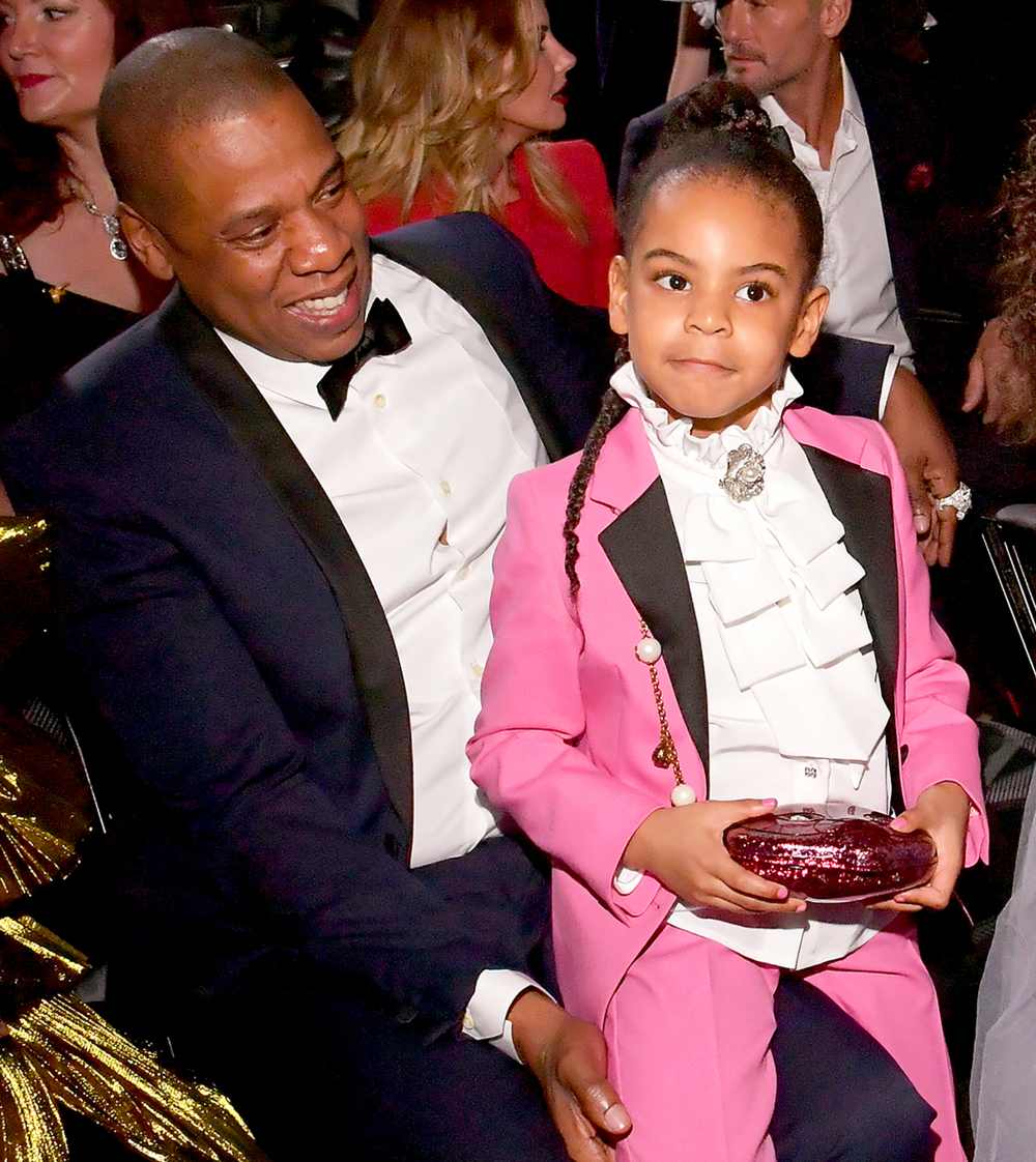 Jay Z and Blue Ivy