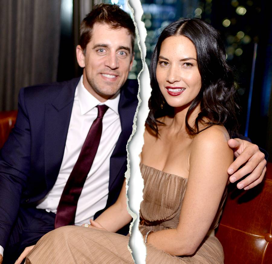 Aaron Rodgers and Olivia Munn