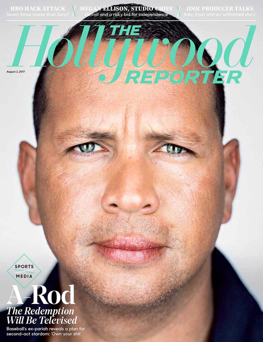Alex Rodriguez The Hollywood Reporter Cover