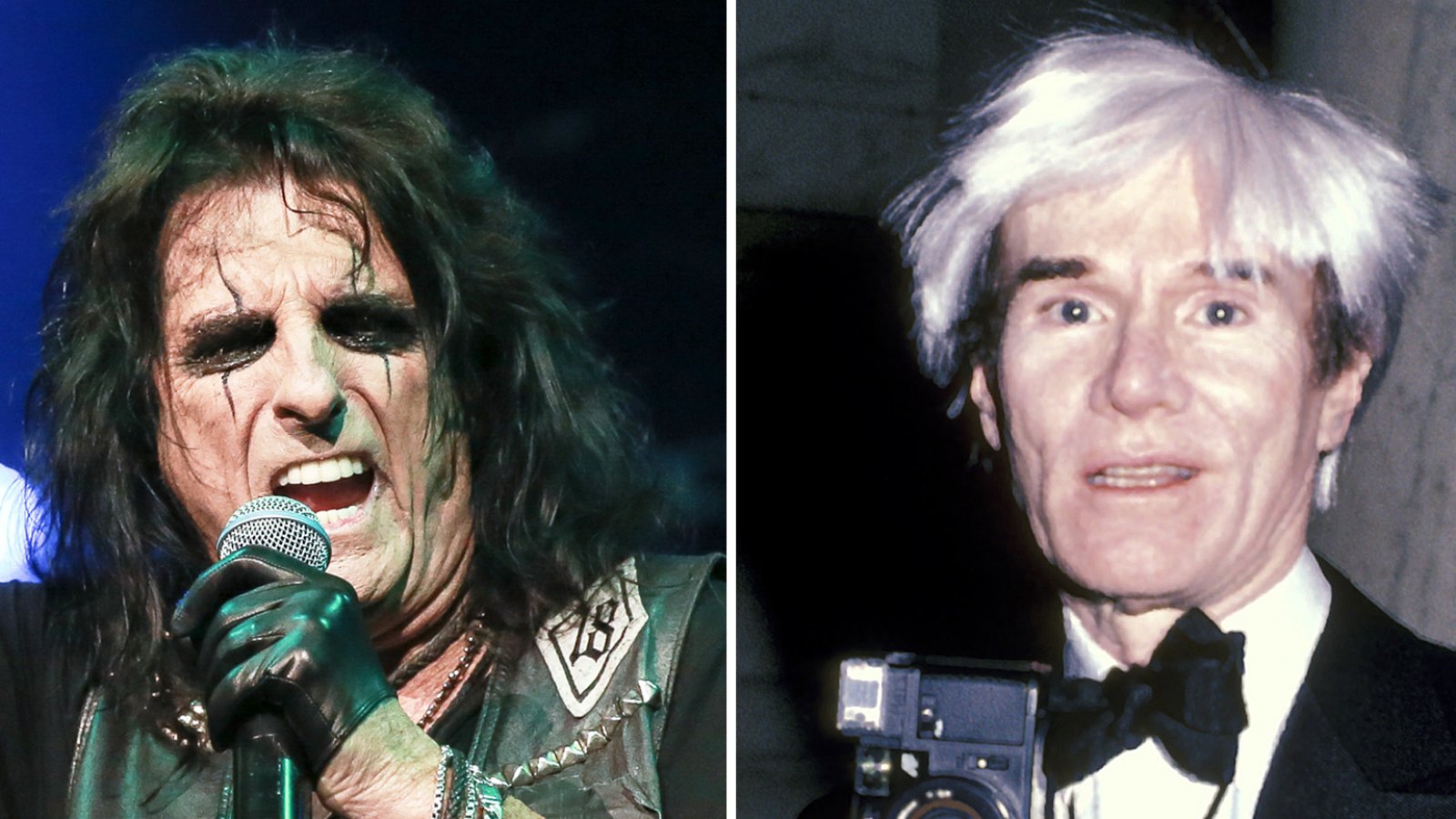 Alice Cooper Andy Warhol