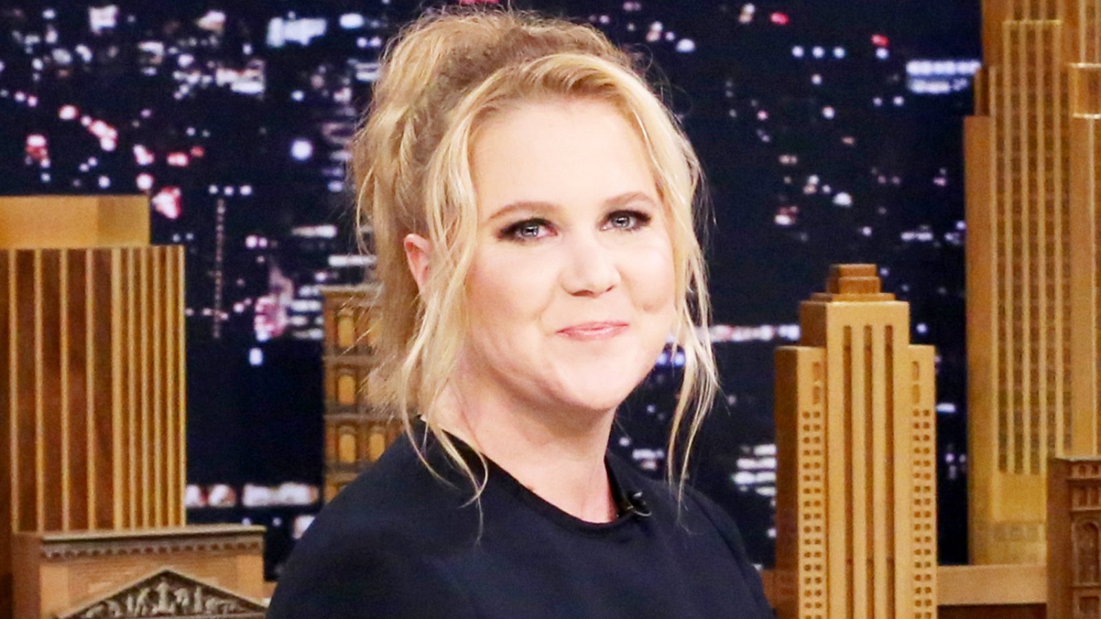 Amy Schumer on April 12, 2016
