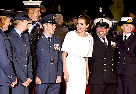 Angelina Jolie - Unbroken armed forces