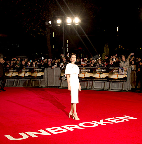 Angelina Jolie - Unbroken london premiere