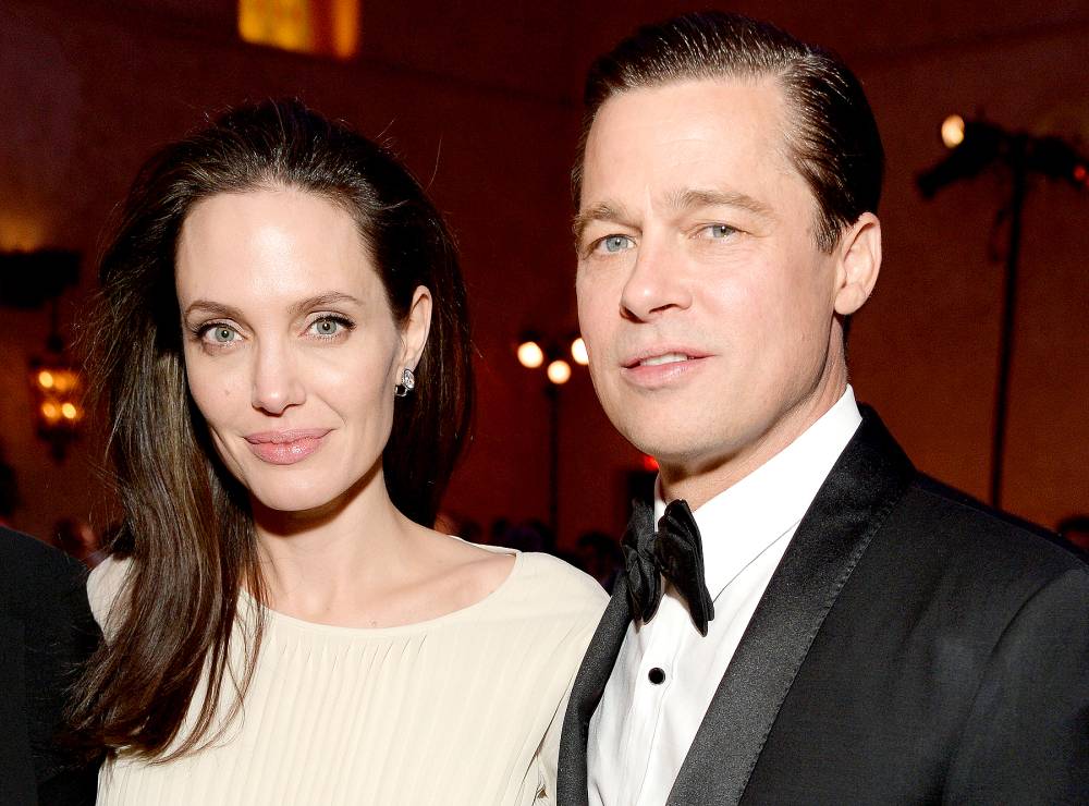 Angelina Jolie Pitt and Brad Pitt attend the after party for the opening night gala premiere of Universal Pictures'