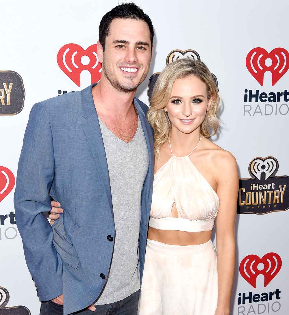 Ben Higgins and Lauren Bushnell arrive to the 2016 iHeartCountry Festival.