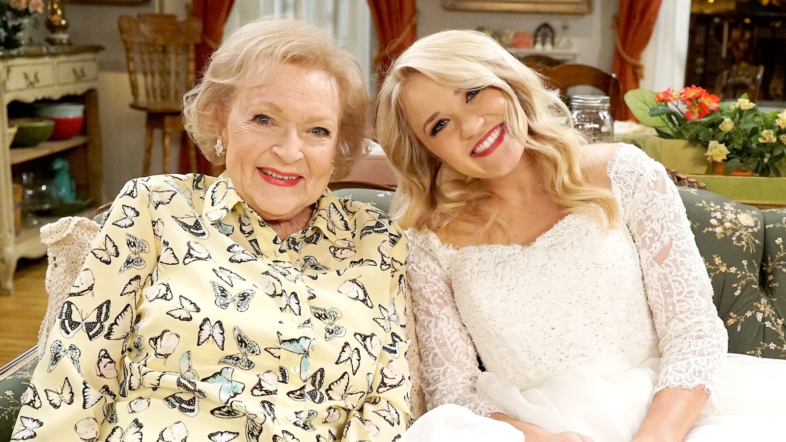 Betty White and Emily Osment on Young & Hungry