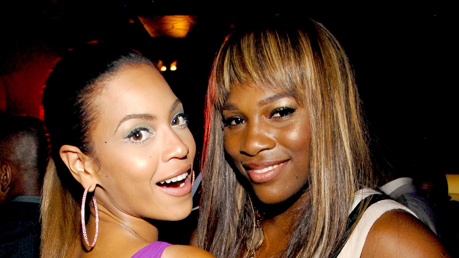Beyonce Knowles and Serena Williams in 2006.