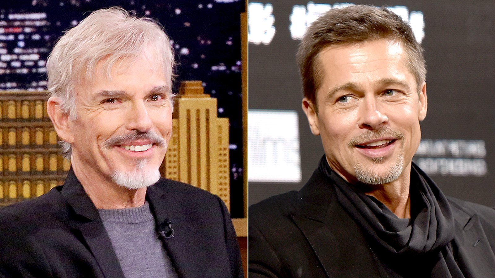 Billy Bob Thornton and Brad Pitt