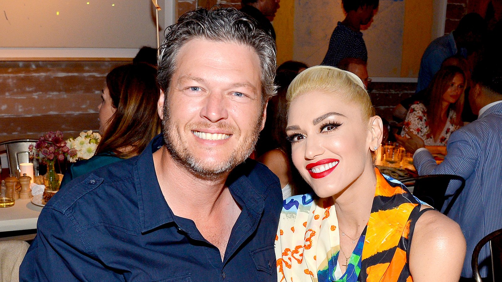 Blake Shelton and Gwen Stefani attend the Apollo in the Hamptons 2016 party at The Creeks on August 20, 2016 in East Hampton, New York.